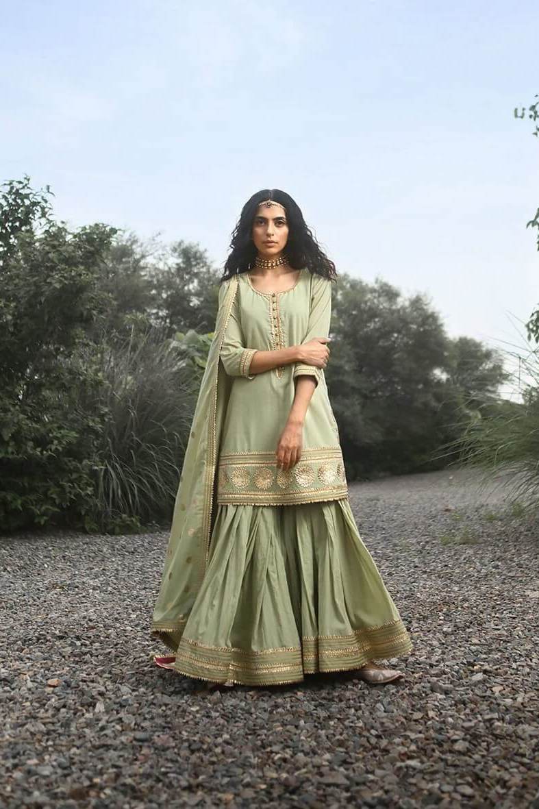 Nargis Kurta Sets by Khara Kapas for women in Singapore
