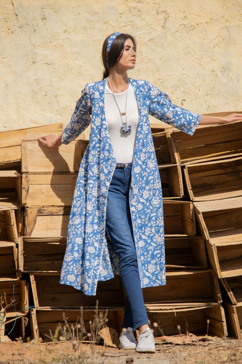 No more blues wrap dress Fashion Marche