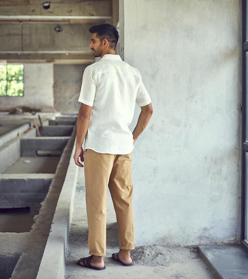 Opaque hue Shirt by Khara Kapas Men for men in Singapore