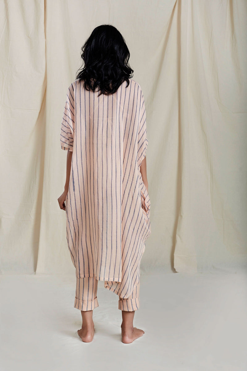 Peach Cowl Tunic Top & Tunics by Mati for women in Singapore