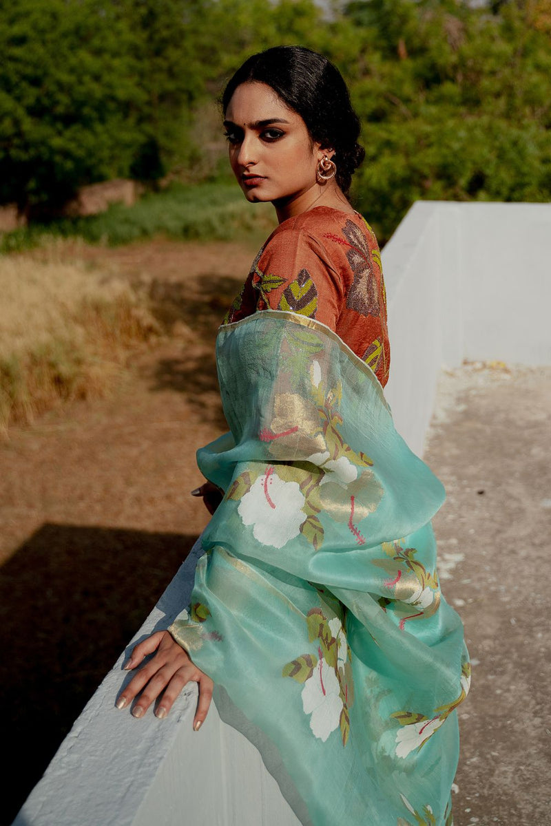 Phulavaari Sari Sarees by Suparna Som for women in Singapore