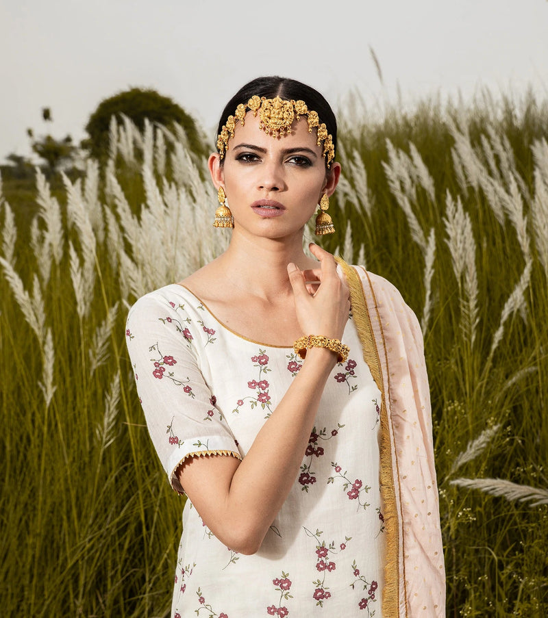 Pushp Vesh Kurta Sets by Khara Kapas for women in Singapore