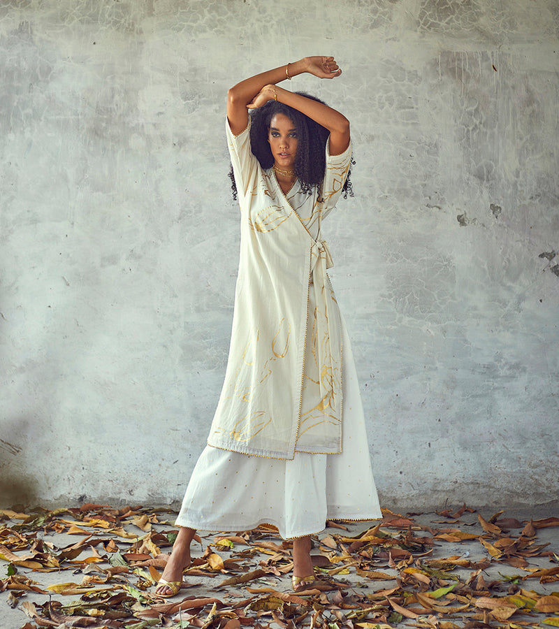 Rajnigandha Kurta (Set of 2) by Khara Kapas for women in Singapore