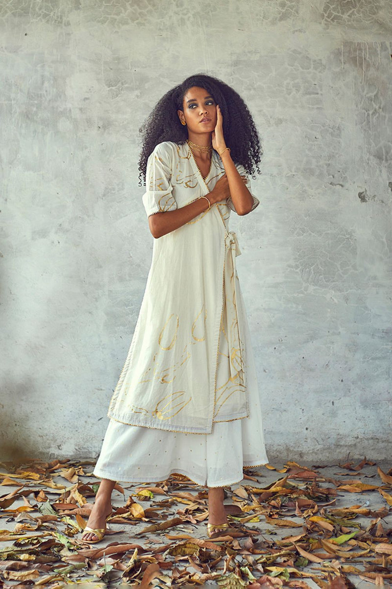 Rajnigandha Kurta (Set of 2) by Khara Kapas for women in Singapore