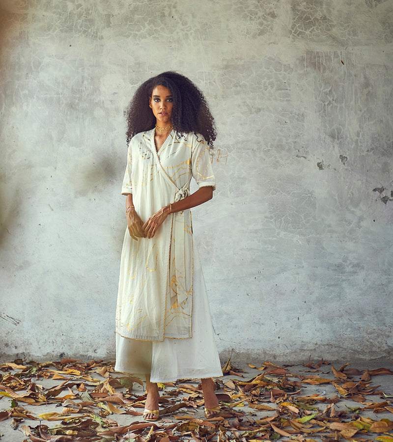 Rajnigandha Kurta (Set of 2) by Khara Kapas for women in Singapore
