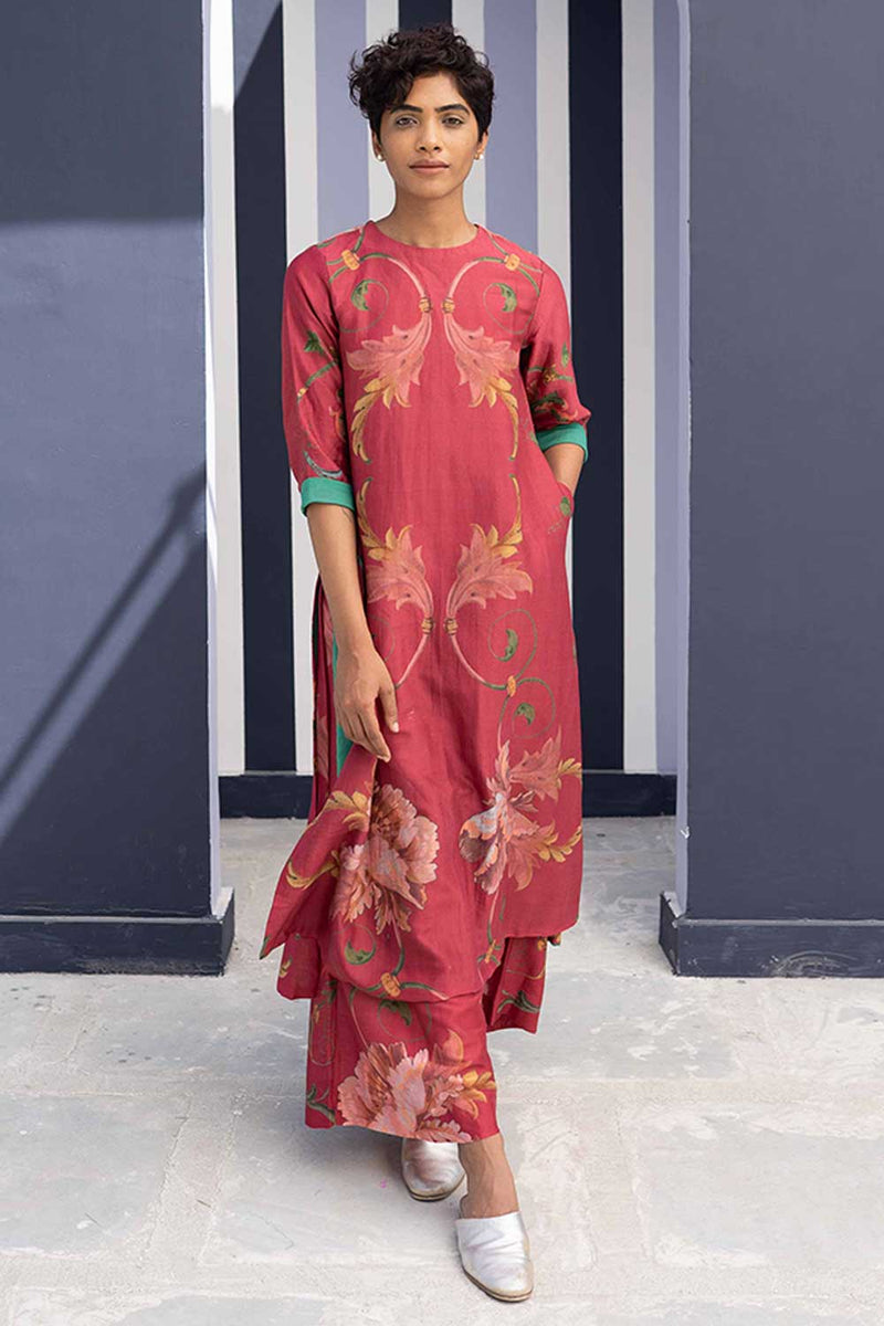 RANI ROSE KURTA SET Kurta Sets by Yam for women in Singapore