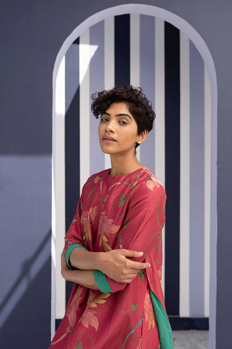 RANI ROSE KURTA SET Kurta Sets by Yam for women in Singapore
