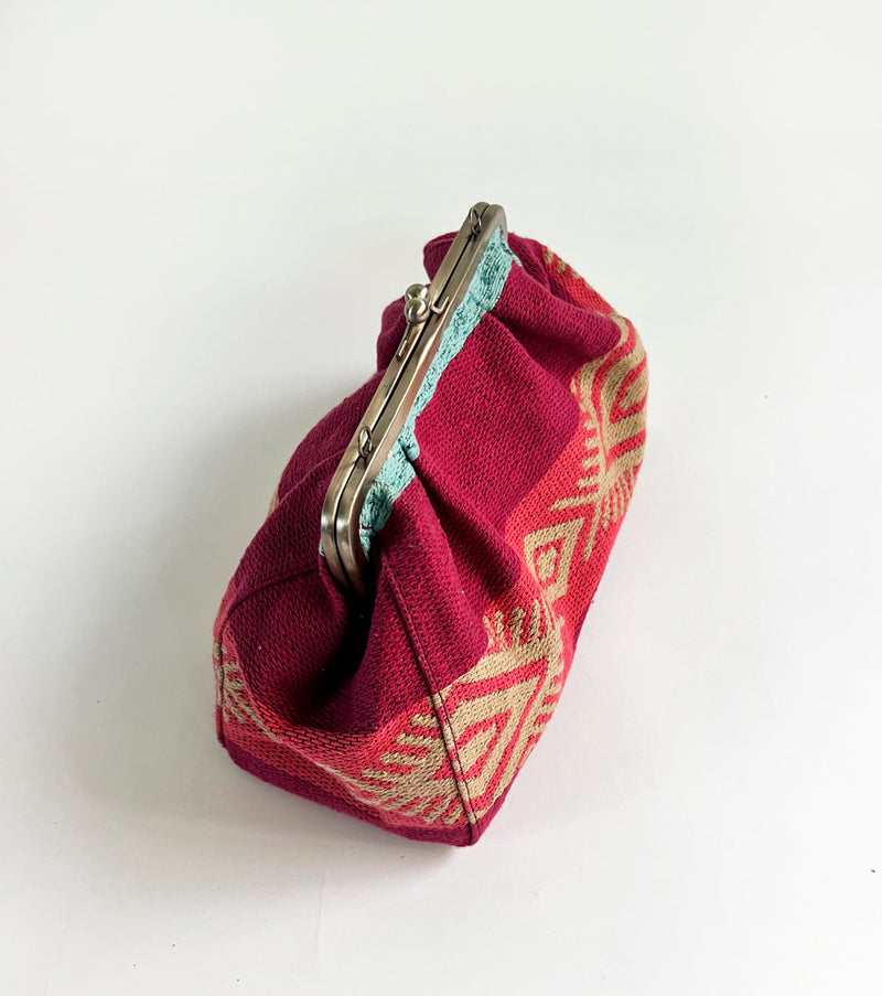 Rasberry Clutch by Khara Kapas for women in Singapore