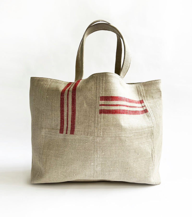 Red Nautical Bag cotton by Khara Kapas for women in Singapore