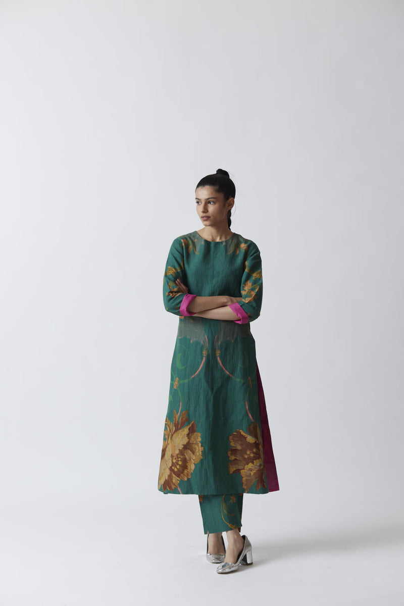 RHODE LINEN KURTA SET Kurta Sets by Yam for women in Singapore