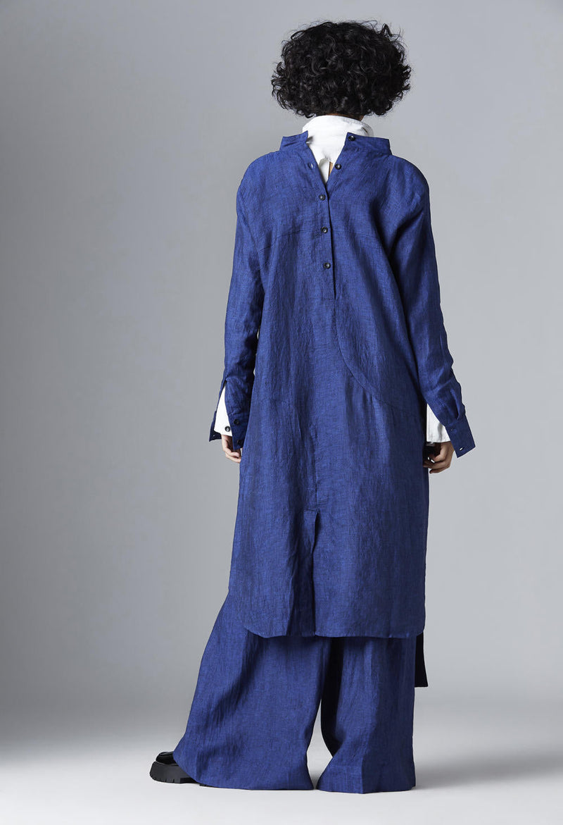 Salacia Shirt linen Top & Tunics by Chola for women in Singapore