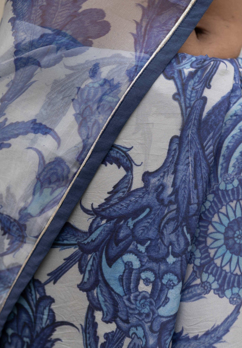 SANTORINI SAREE Sarees by Yam for women in Singapore