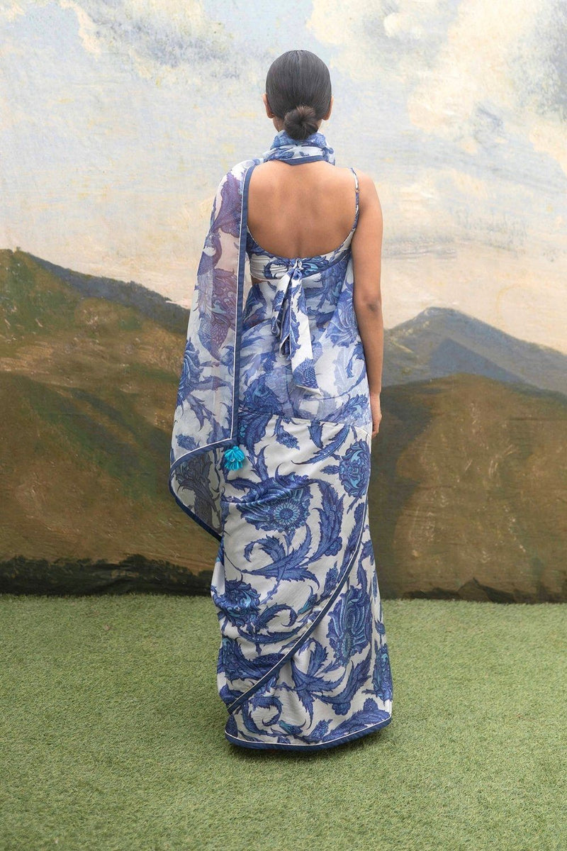 SANTORINI SAREE Sarees by Yam for women in Singapore