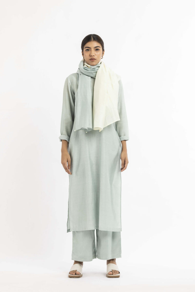 Scarf Soft Blue Scarves & Stoles by THREE for women in Singapore