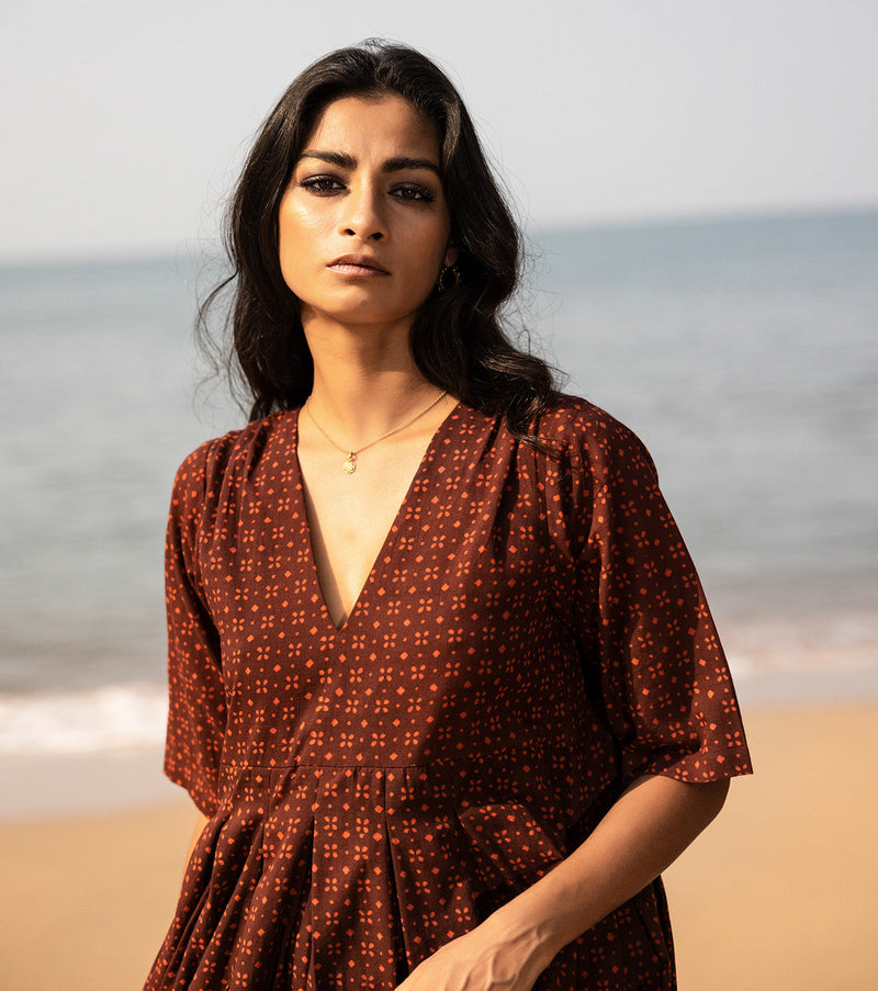 Set me on fire Dress by Khara Kapas for women in Singapore