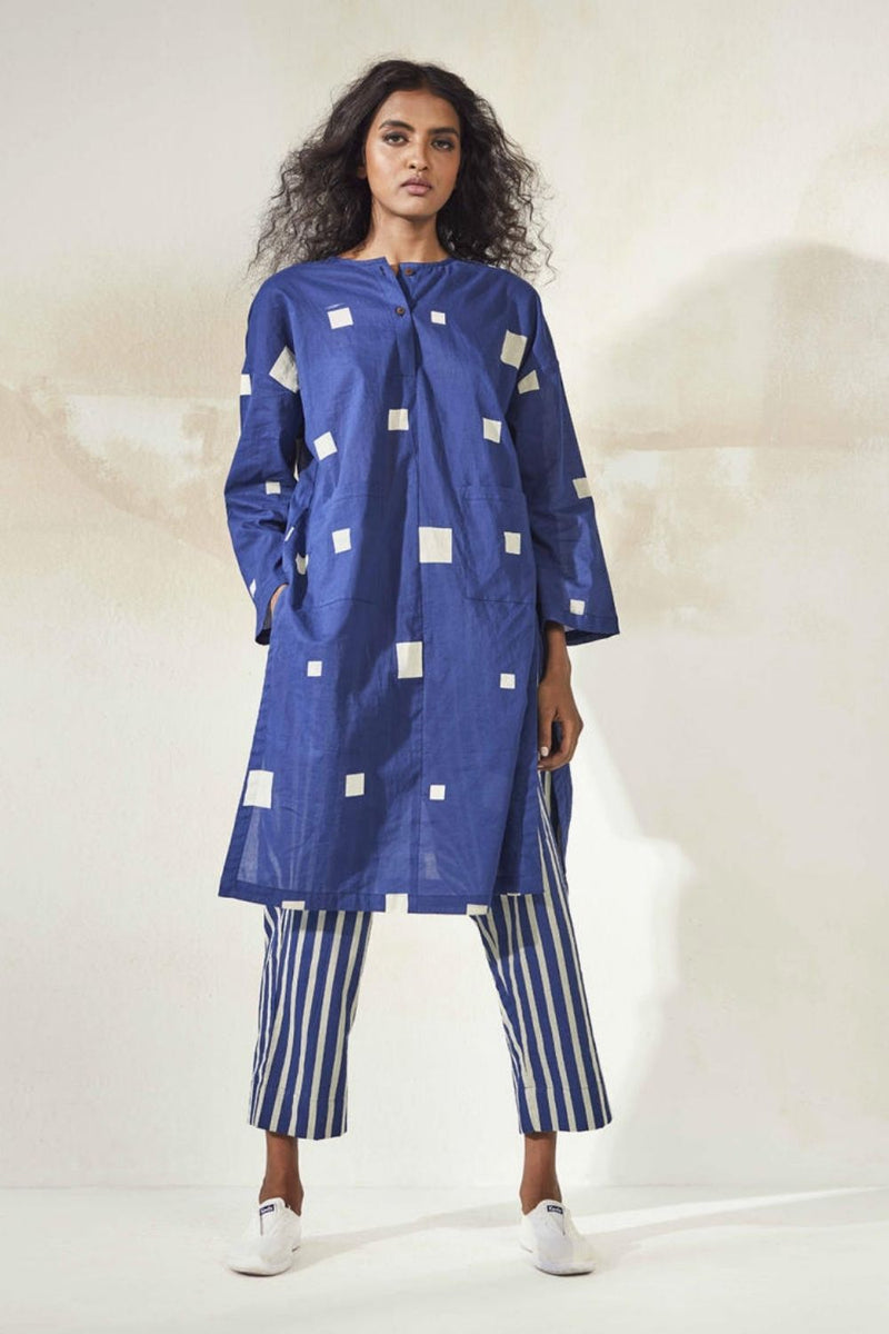 Space Co-ord Set Kurta Sets by Khara Kapas for women in Singapore