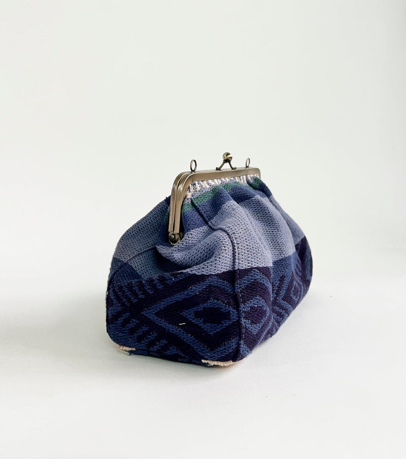 Space Ikat Clutch by Khara Kapas for women in Singapore