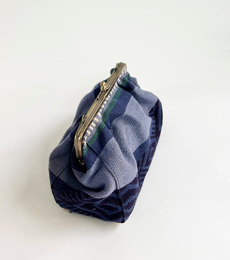 Space Ikat Clutch by Khara Kapas for women in Singapore