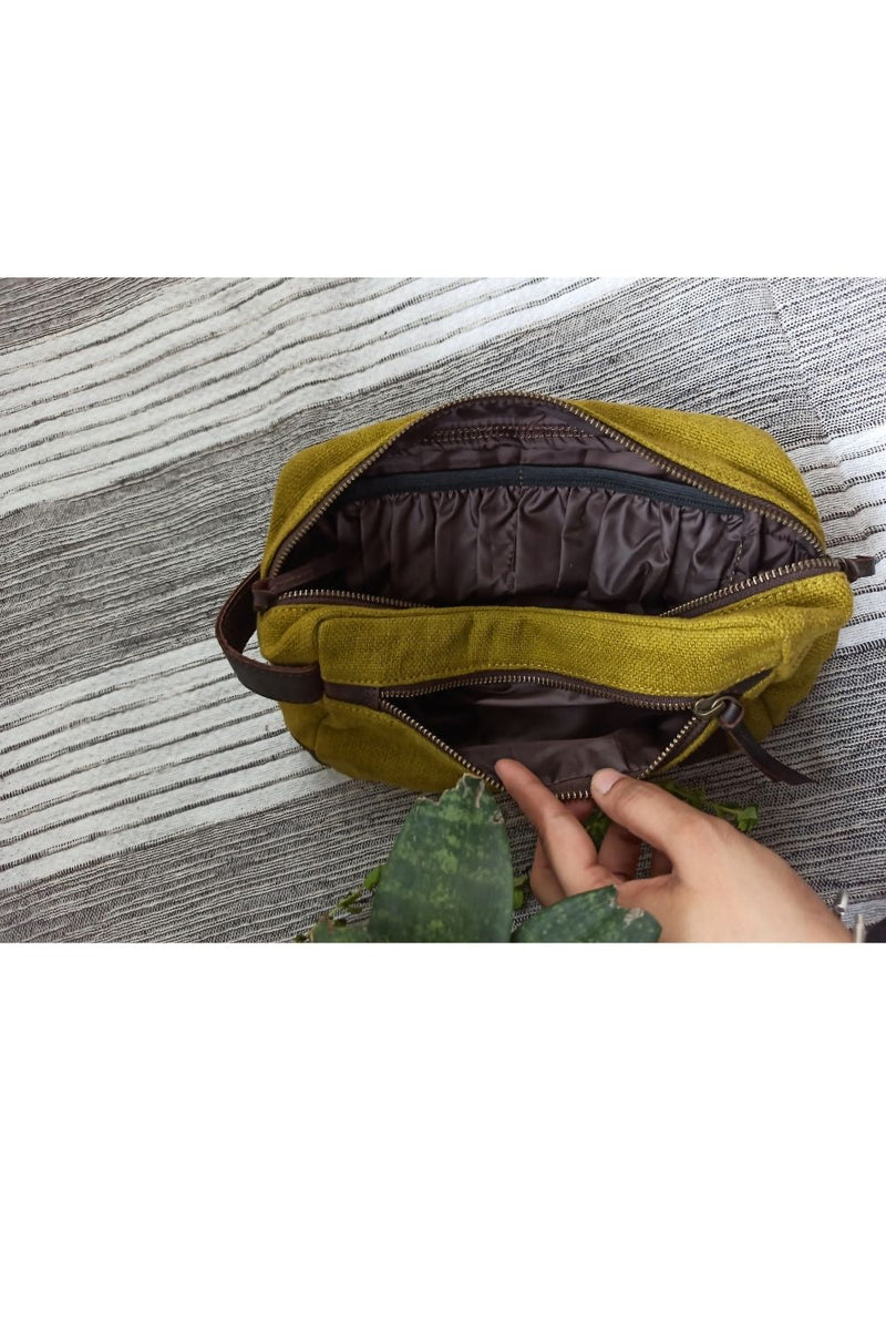 The Burlap Toiletries Pouch by The Burlap People for in Singapore