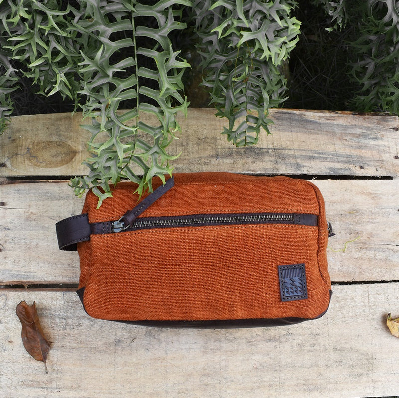 The Burlap Toiletries Pouch by The Burlap People for in Singapore