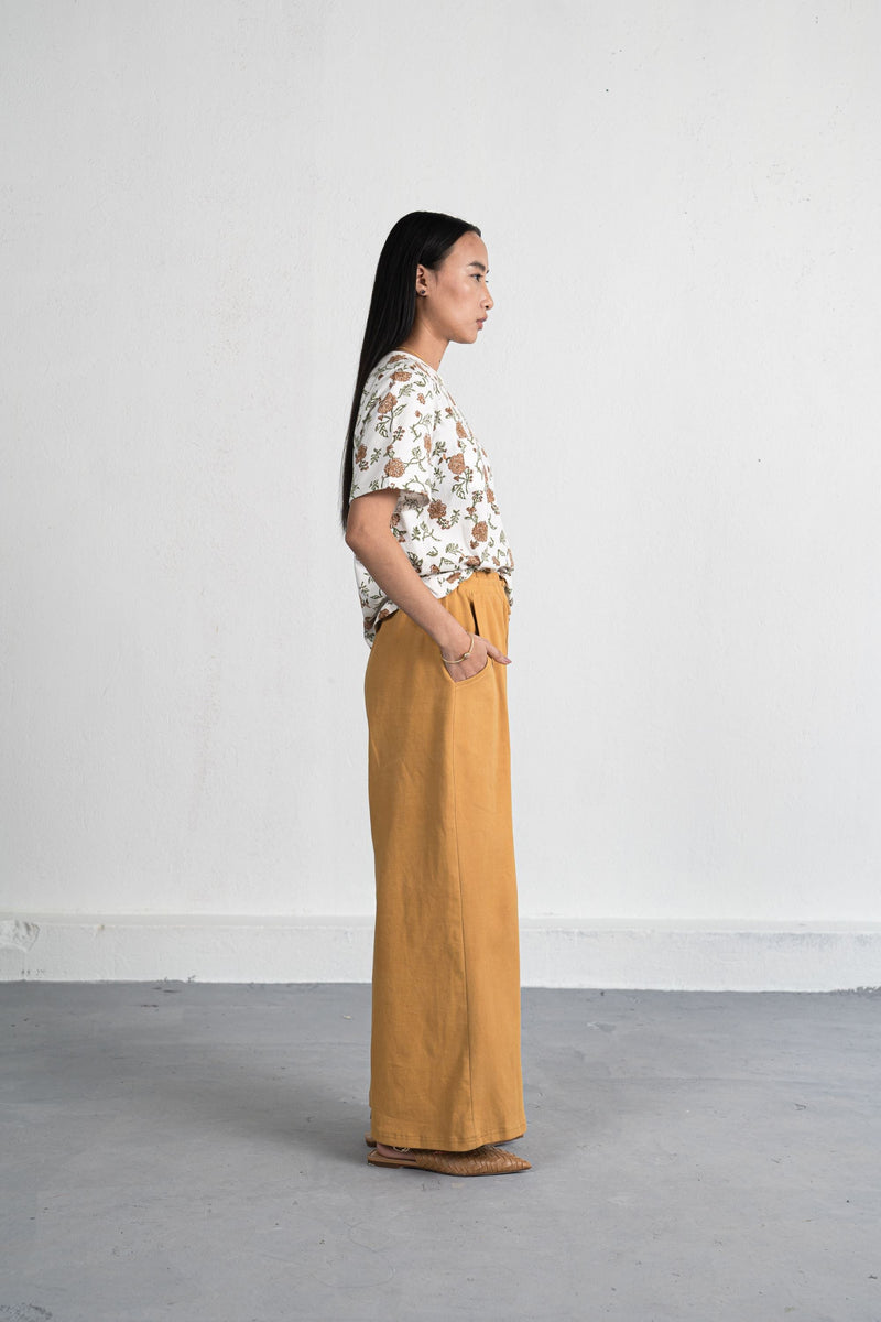 The Dawn organic cotton knit rib trousers Fashion SUI 