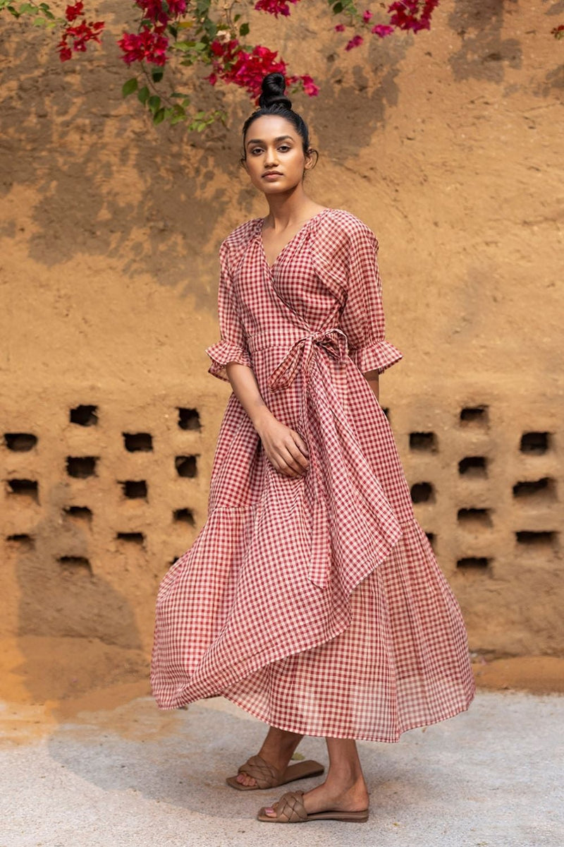 The Road not Taken Dress by Khara Kapas for women in Singapore