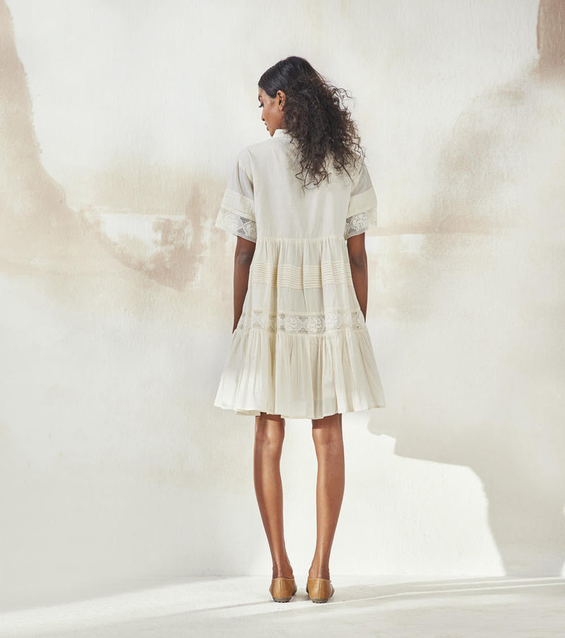 The White Light Dress by Khara Kapas for women in Singapore