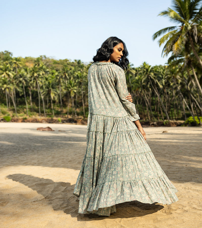 Tropical hail Dress by Khara Kapas for women in Singapore