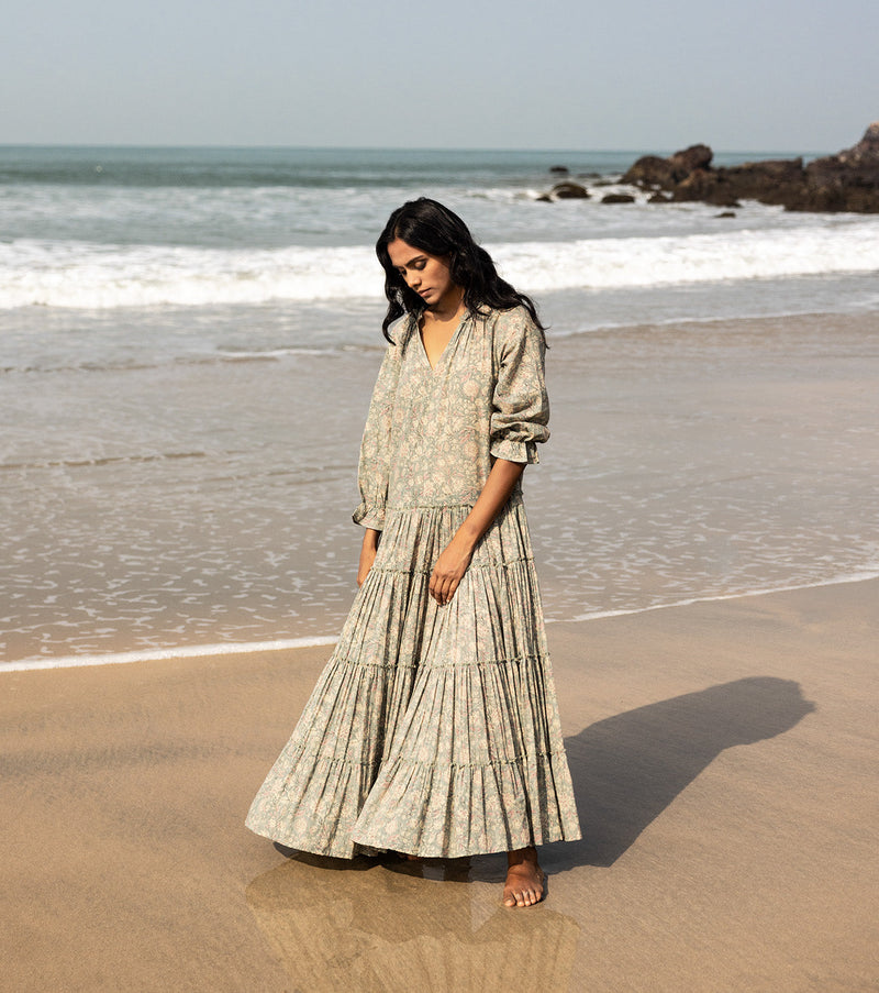 Tropical hail Dress by Khara Kapas for women in Singapore