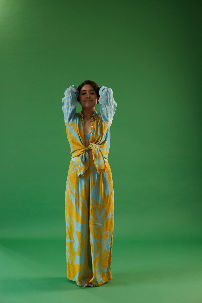 TSUBA BLUE Co-ord Set by Yam for women in Singapore
