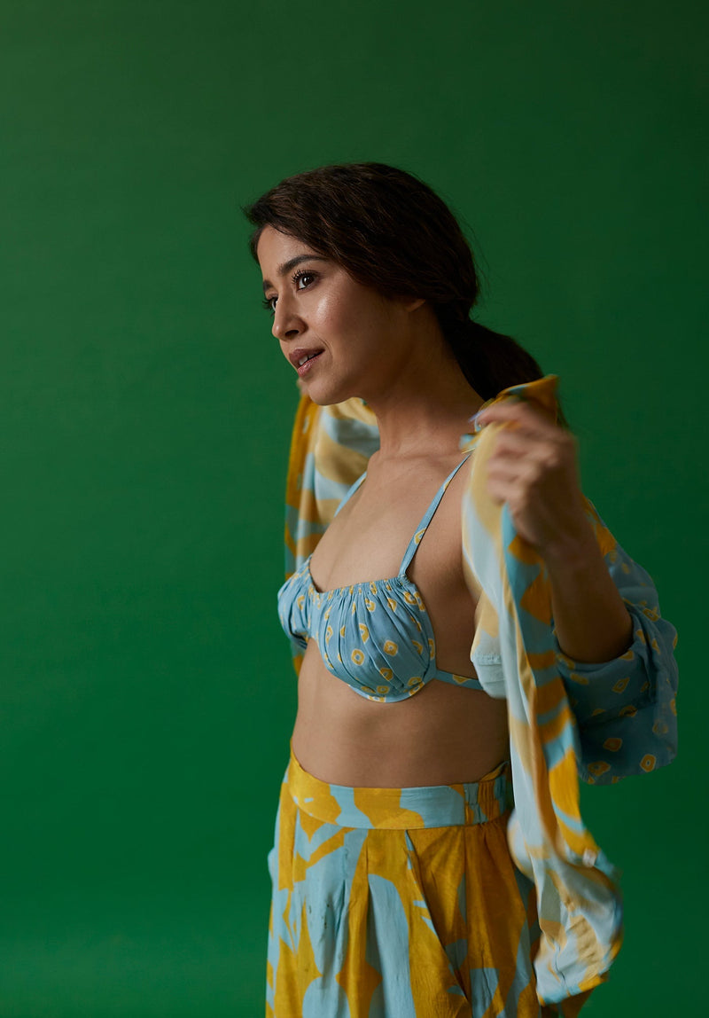 TSUBA BLUE Co-ord Set by Yam for women in Singapore