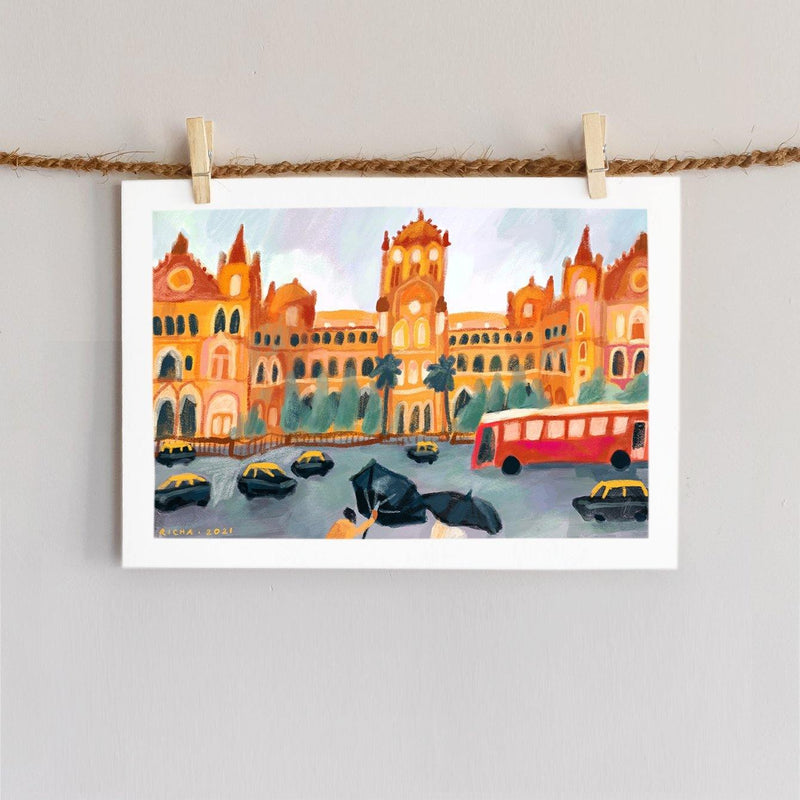 Victoria Terminus Art Richa Kashelkar