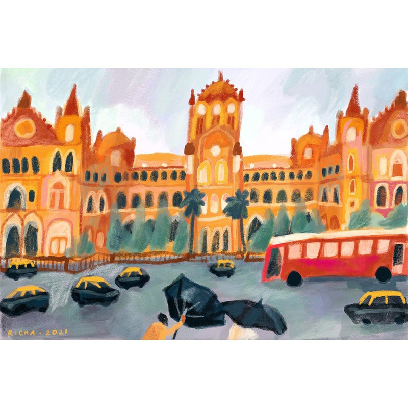Victoria Terminus Art Richa Kashelkar
