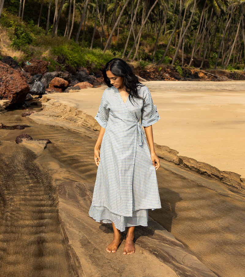 Walk barefoot Co-ord Set by Khara Kapas for women in Singapore