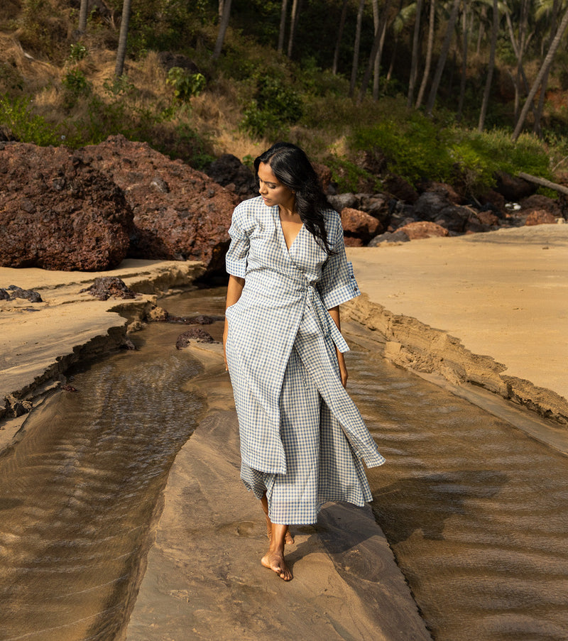 Walk barefoot Co-ord Set by Khara Kapas for women in Singapore