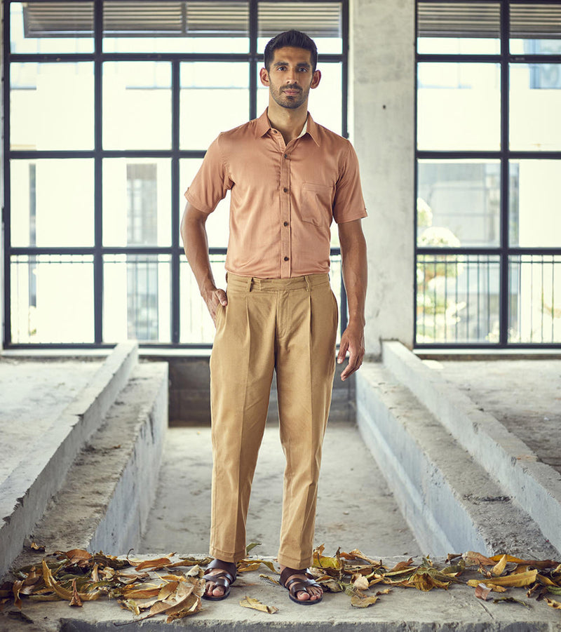 Warm Haze Trouser by Khara Kapas Men for men in Singapore