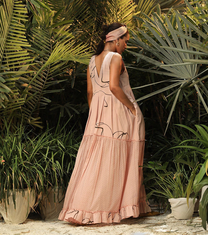 Whispering Winds Dress by Khara Kapas for women in Singapore