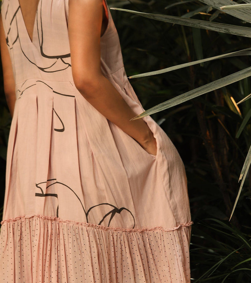 Whispering Winds Dress by Khara Kapas for women in Singapore