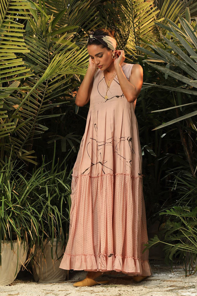 Whispering Winds Dress by Khara Kapas for women in Singapore