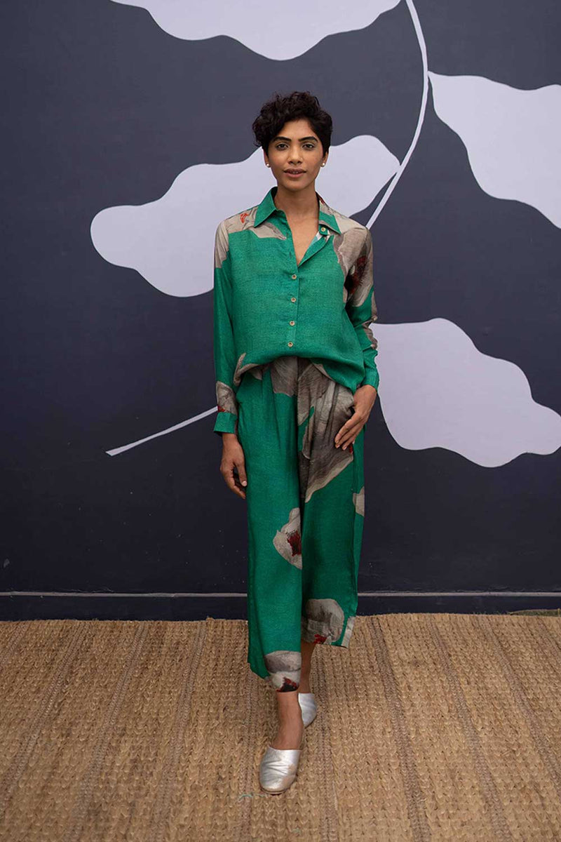 WHITE POPPIES CO-ORD Co-ord Set by Yam for women in Singapore