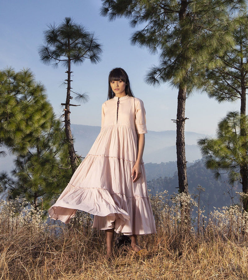 Wild Oak Dress by Khara Kapas for women in Singapore